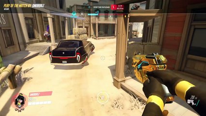 Dva doing what she does best kill