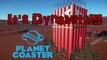 Let's Ride a Roller Coaster | It's Dynamite | Planet Coaster | Placeable Custom Ride With Scenery