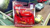 Disney Pixar Cars DIECAST new Determined Lightning McQueen 1:55 Scale Mattel