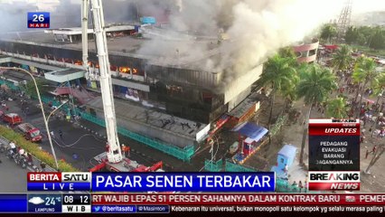 Polisi Jaga Ketat Pasar Senen, Antisipasi Penjarahan