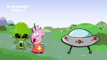 Spiderman Peppa Pig vs Aliens - Peppa Pig Cartoon for Kids HD