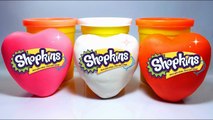 Shopkins Surprise Blind Bags Valentines Heart Play-Doh Clay