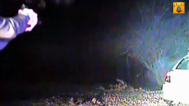 Police chase with pit maneuver, Wisconsin