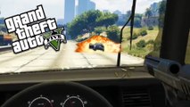 DELIVER STOLEN BOAT TRUCKING MISSION! (GTA 5 Funny Moments)