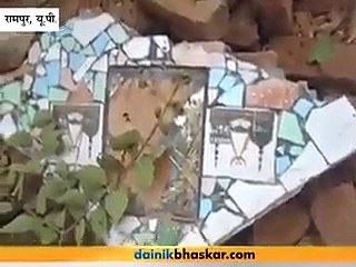 Snakes appear after grave demolition Rampur