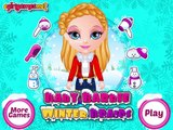 Baby Barbie Winter Braids - Barbie Video Game For Girls - Baby Game