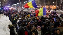 Romanya'da hükümetin ceza kanununu kararname ile değiştirme planları protesto edildi