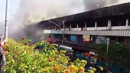 Pasar Senen Terbakar Hebat
