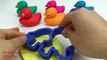 Play and Learn Colours with Glitter Play Doh Ducks with Zoo Animals Mix Molds Fun Creative for Kids