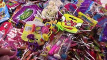 Look O Look Mix of A lot of New Candy Lollipops Party in My Tummy - Learn Colors