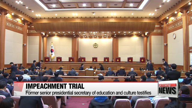 Constitutional Court holds seventh hearing in impeachment trial
