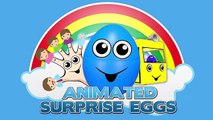 MONSTER TRUCK Destroyer | Monster Trucks for Children | Learning Shapes | Animated Surprise Eggs