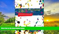 PDF [FREE] DOWNLOAD  Errors and Misconceptions in Maths at Key Stage 2: Working Towards Success in