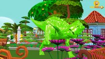 3D динозавры красочные песни цвета для детей цвета для детей Б/ семья динозавров песня палец