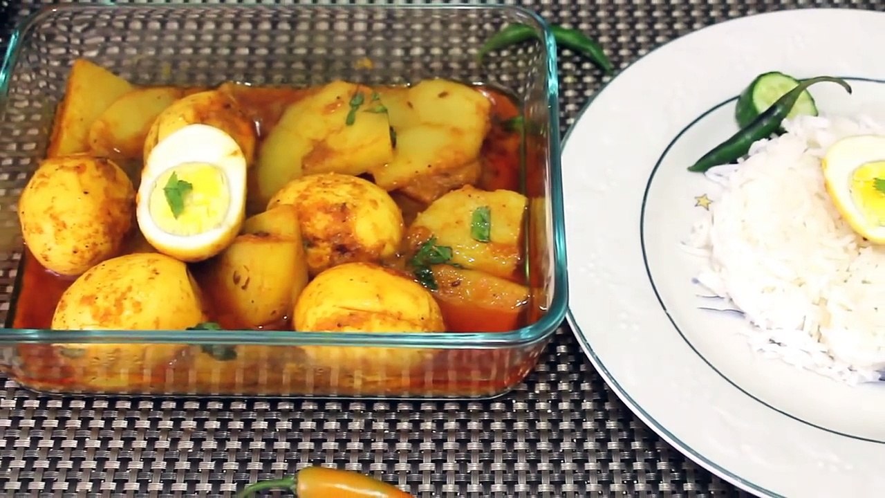 Egg Curry Bangali-Dim bhuna with Potato