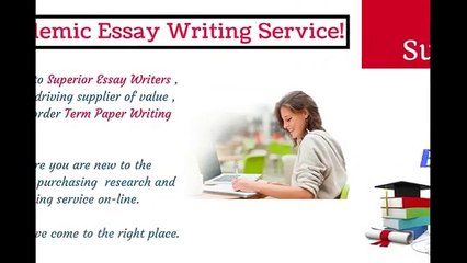 Top Notch Custom Essay Writing Service For Academic Student
