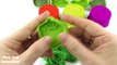 Играть и изучать цвета с Кинетическим песком моделирования овощи и фрукты формочки удовольствие творческий для детей