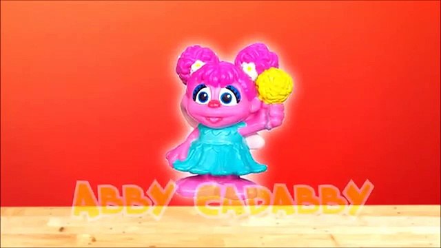 Abby Cadabby Toys Kinder Eggs Surprise Toys Big Bird Sesame Street Toys Animation/Baby Songs