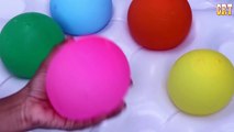 Play & Learn Colours Water Balloons Nursery Rhymes || Finger Family For Children Collection