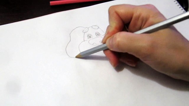 Говорящий Том и друзья. Как нарисовать Бена по шагам для детей