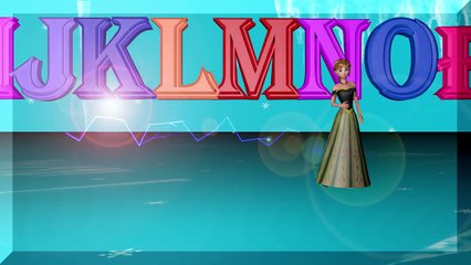 Frozen Alphabet ABC Song - English Alphabet for Children - Learn the ABCD s Songs with Frozen