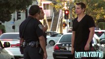 Woman Abused In Front Of Cops Prank!