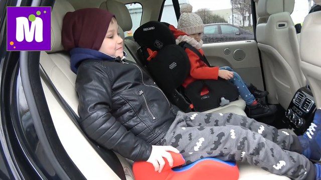 Новая машина Покупаем детские кресла для Мисс Кати и СУПЕР МЕГА МАРКЕТ для животных Мистер Макс в коробке посылка видео