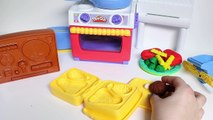 Play Doh Meal Makin Kitchen Playset Burger & Fries Play Dough Mini Kitchen Cocina con Plastilina