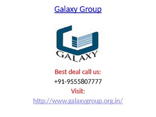 Galaxy Diamond Plaza Excellent location Advantages