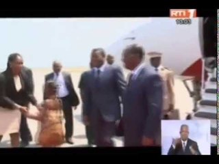 RTI - Arrivée à Abidjan du Président togolais Faure Gnassingbé pour une visite de travail de 24h