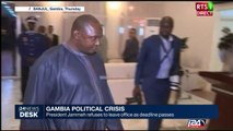 Gambia : President Jammeh refuses to leave office as deadline passes