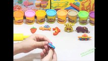 Create 3D images with Play Doh clay - 3D Car with Play Doh clay - Finger Family