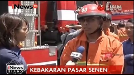 Situasi Terkini Kebakaran di Pasar Senen