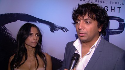 M. Night Shyamalan Hits The Premiere of His New Horror-Thriller 'Split'