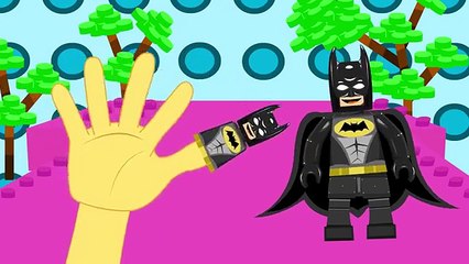 Batman Finger Family | LEGO | Superheroes Finger Family Rhymes lyrics and More