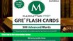 PDF [FREE] DOWNLOAD  500 Advanced Words: GRE Vocabulary Flash Cards (Manhattan Prep GRE Strategy