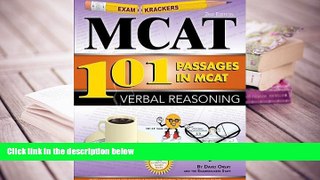 PDF [FREE] DOWNLOAD  Examkrackers 101 Passages in MCAT Verbal Reasoning READ ONLINE