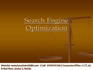 Best SEO Training Institute in Noida Courses-Kaushalvriddhi.com