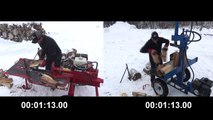 Log splitter comparison head to head, firewood splitter comparison video review