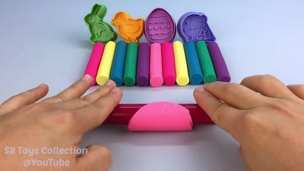 Glitter Playdough Modelling Clay with Ice Cream and Egg Molds Fun & Creative