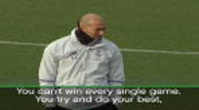 Zidane 'not worried' about Real's dip in form