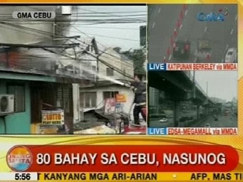UB: 80 bahay sa Cebu, nasunog