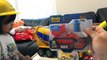 Toy Trucks - Bob The Builder Toys - CONSTRUCTION Trucks - Scoop Backhoe Loader & Muck Dump Truck