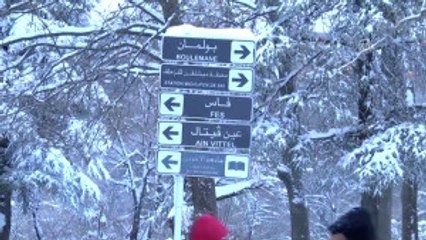 Ifran Kenti Beyaza Büründü