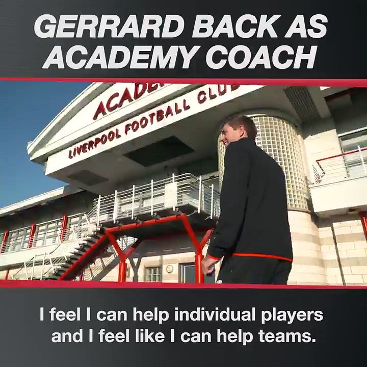 Steven Gerrard returns to Liverpool FC as coach - 20/01/17
