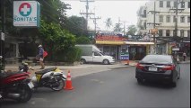 Drive from Patong to Chalong  Lingua Plus Language School - Phuket Thailand