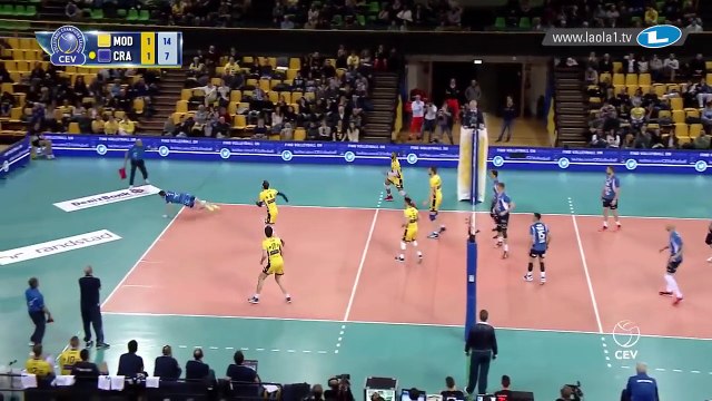 Earvin Ngapeth s'est encore offert un superbe point
