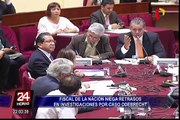 Fiscal Pablo Sánchez niega retrasos en investigaciones por caso Odebrecht