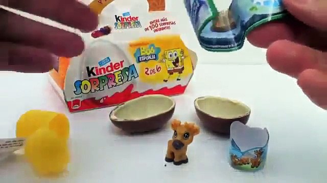 Natoons Kinder Surprise Egg Unboxing - Kidstvsongs