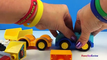 Lego Duplo My First Cars and Trucks Toys for Kids - Mini Mighty Machines Tanker Fire Truck